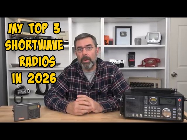 My Top Three favorite NEW Shortwave Radios Available In 2026.