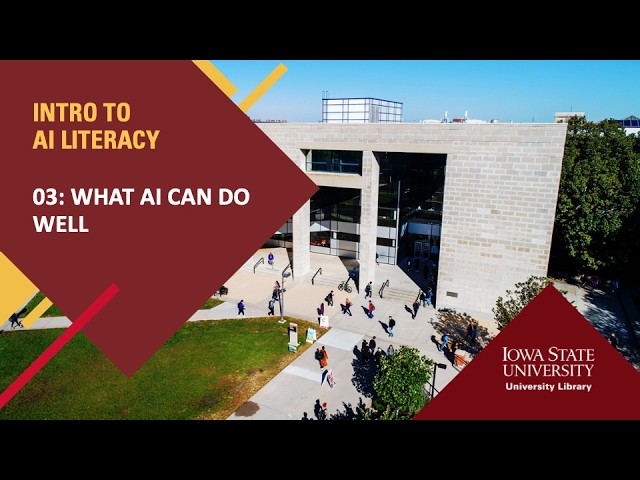 03: What AI Can Do Well