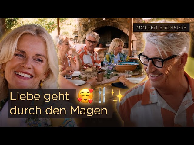 Gemeinsam kochen auf einer Farm 🤩 Geht die Liebe hier durch den Magen? 🥰 | Golden Bachelor