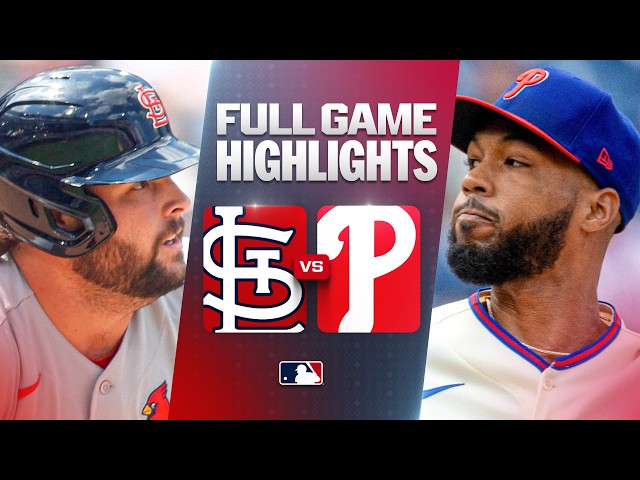CARDINALS vs. PHILLIES: Official Full Game Highlights (August 23) | 2026 MLB Season