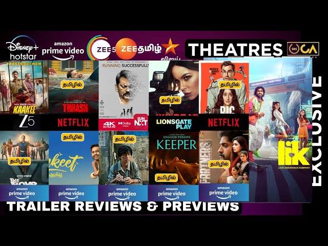 This Week All OTT Releases & Theatre Releases & Tv Premieres List | BACK 2 BACK OTT Trailer Reviews