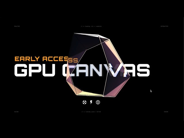 GPU Canvas — Rive's new GPU layer for 3D, shaders, and custom effects