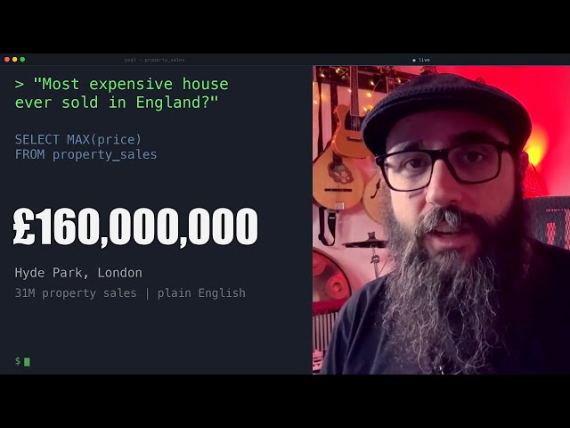 I Built an AI App That Queries 31 Million Records in Plain English