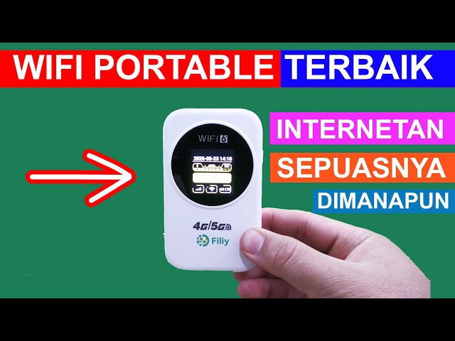 ALAT UNIK CANGGIH WIFI PORTABLE BISA INTERNETAN DIMANAPUN