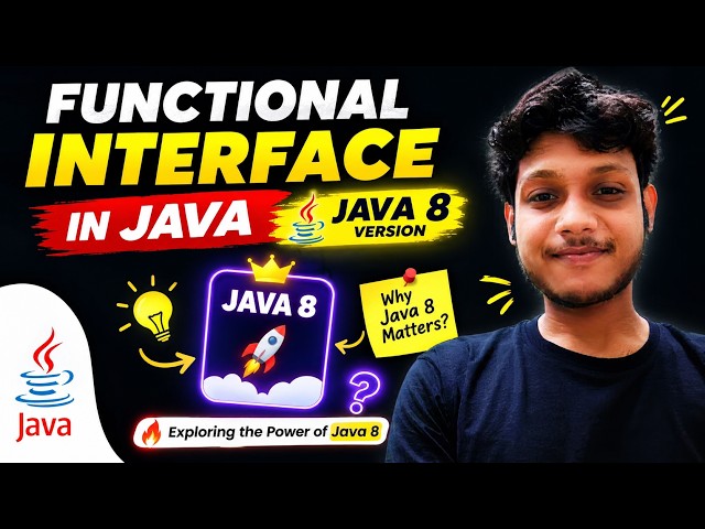 Functional Interface in Java 8 in Hindi | Lambda Expressions & SAM | Important Interview Questions