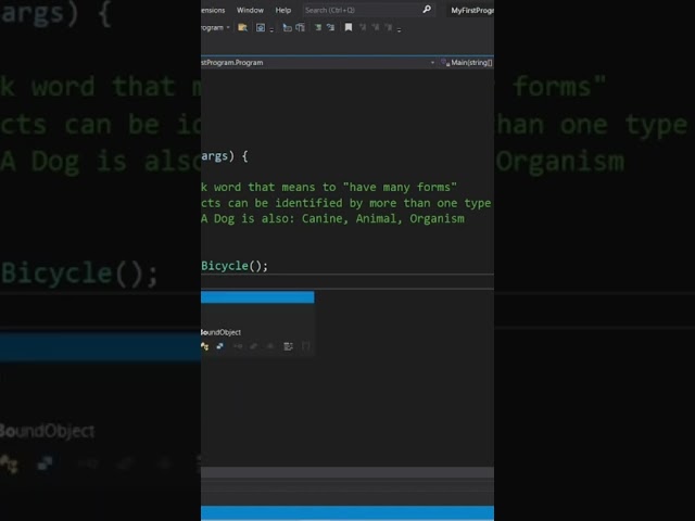 #ai #dotnet #software #polymorphism #oop #brocode #youtubeautomationresults