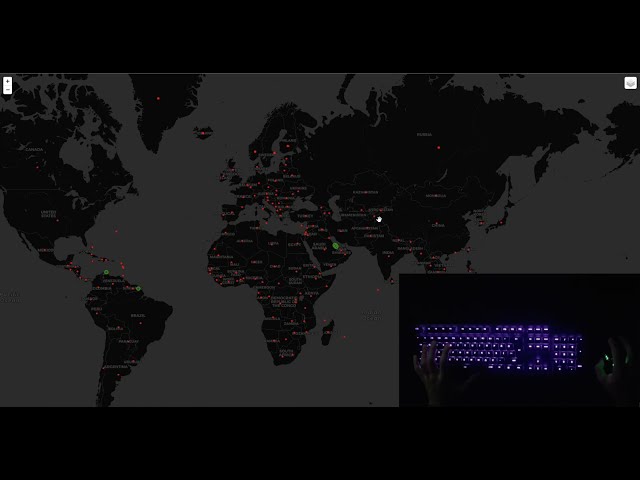 ASMR Programming - World Corona Virus Map - No Talking