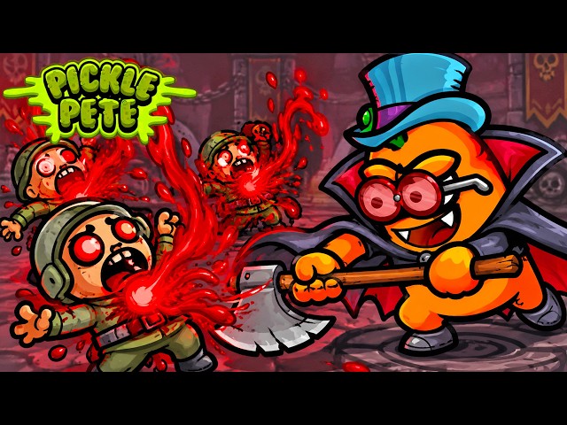 I Became a Vampire AXE MURDERER in this CRAZY Roguelite! - Pickle Pete