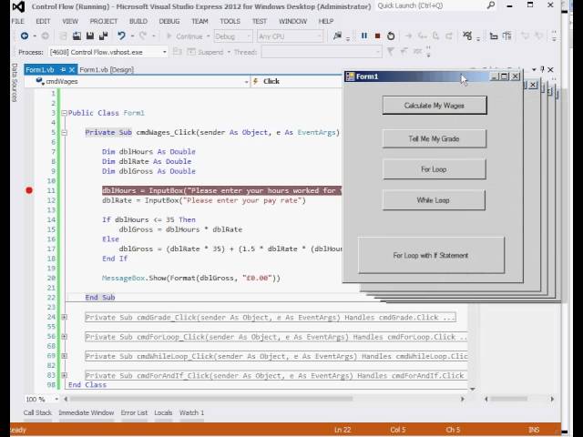 Control Flow in Imperative Programs
