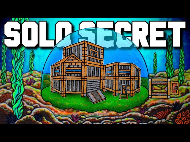 I Built a SOLO UNDERWATER FORTRESS - Rust