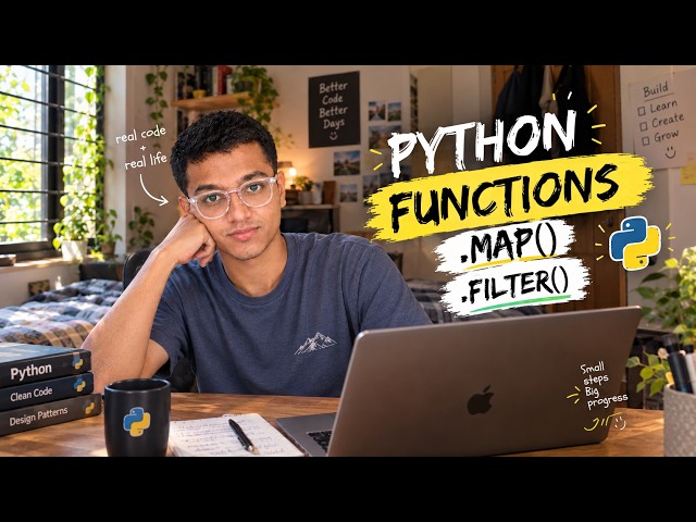 Python For Machine Learning – Part 3 | Functions, Lambda Function, .map(), .filter()