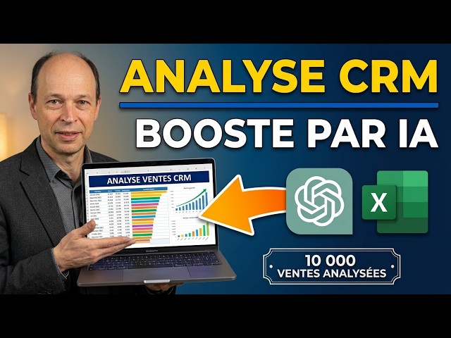 📊 CRM : Créer et Analyser 10 000 Ventes avec l'IA (Tuto IA 018)