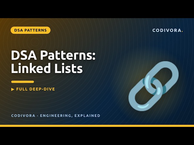 Linked List Patterns — Dummy Nodes & Reversal Explained