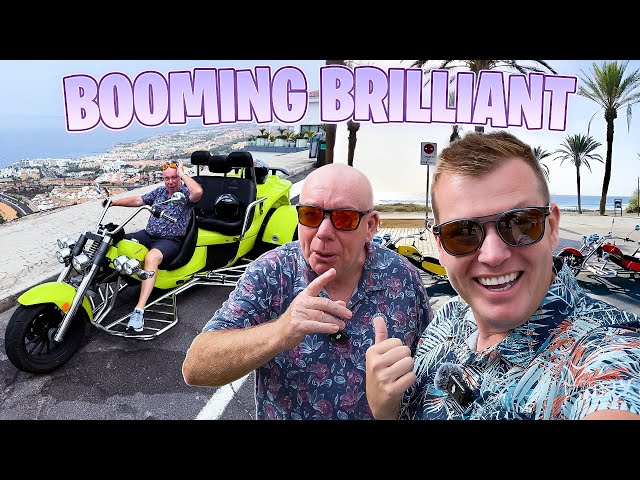 The BEST Way To Explore Tenerife? | Boom Trikes Hollywood Tour Excursion☀️ 