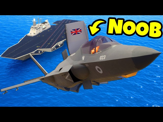 I Joined a REALISTIC Aircraft Carrier RP Server! (Brick Rigs)