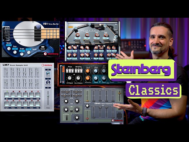 Celebrating 30 Years of VST with free Steinberg Classics