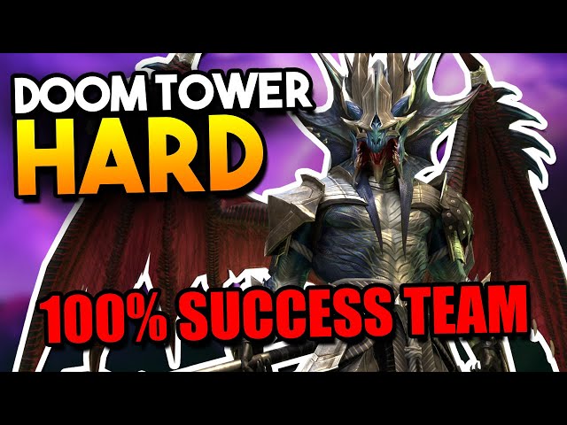 Beat EVERY DOOM TOWER HARD FLOOR 100% of the Time | Raid Shadow Legends