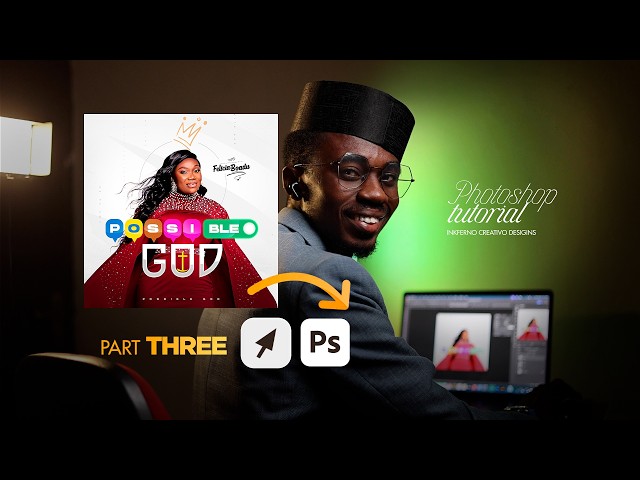 Photoshop Tutorial: How to create Music Album Cover_Part 3