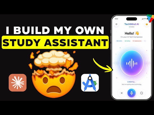 I Built My Own Personal AI Study Assistant App — No Coding Required (Claude Code + Android Studio)