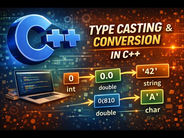 Podcast - C++ Type Casting - Coercion and Explicit Type Conversion
