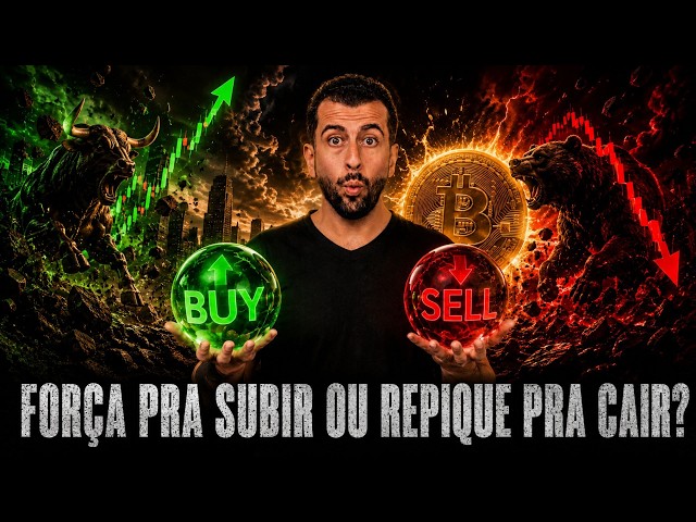 BITCOIN TEM FORÇA PRA CONTINUAR SUBINDO OU VEM CORREÇÃO PELA FRENTE?