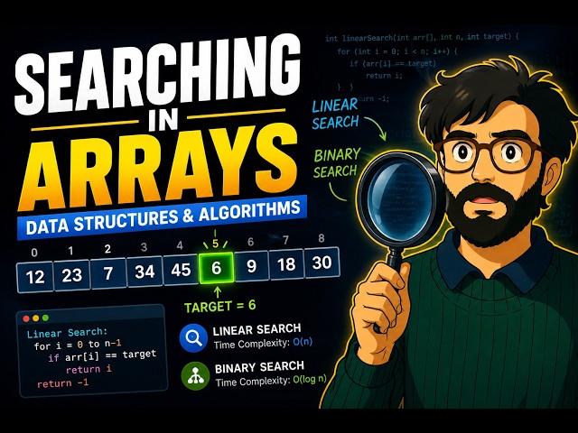 Searching in Arrays | 10th ICSE