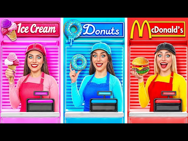 Cooking Challenge McDonald’s vs Ice Cream vs Donuts by Multi DO Challenge