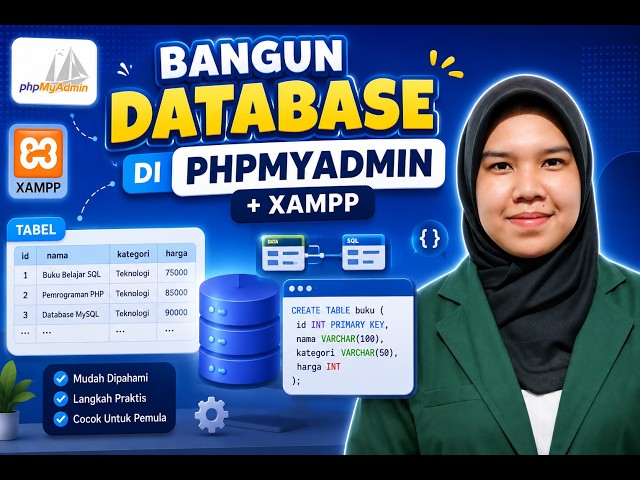 DATABASE MANAGEMENT SYSTEM MENGGUNAKAN PHPMYADMIN & XAMPP