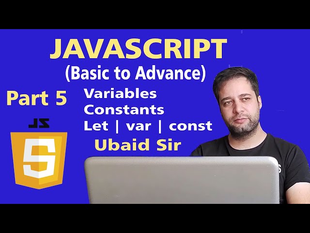 JavaScript Tutorial in Hindi for Beginners - JavaScript Variables (let | const | var keywords)