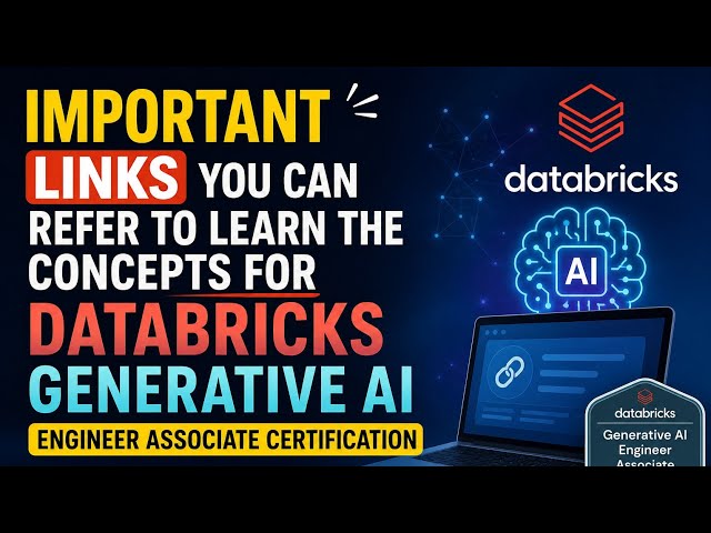 DataBricks Generative ai engineer associate certification #important #link