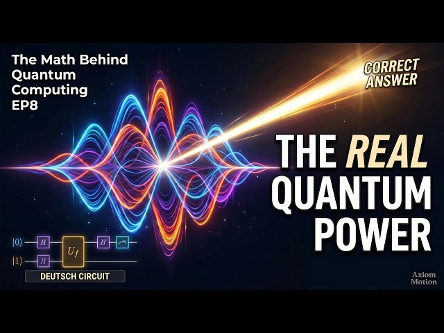 How Superposition Gives Quantum Computers Their Edge (Quantum Computing Ep8)