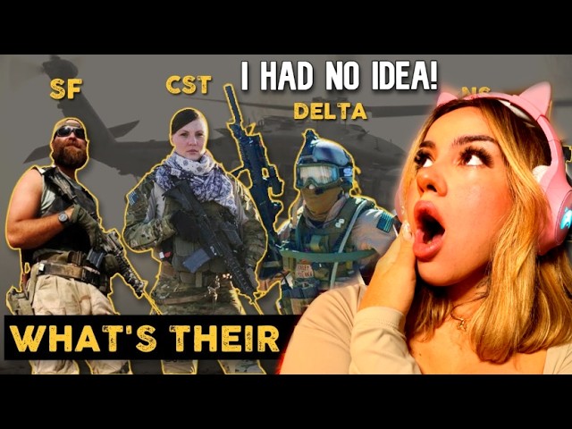 Finnish Girl Reacts to Every Elite US Special Ops Unit Explained in 12 Minutes