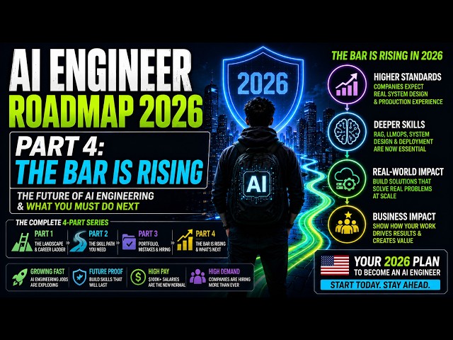 AI Engineer Roadmap 2026 (Part 4): The Bar Is Rising — Stay Ahead