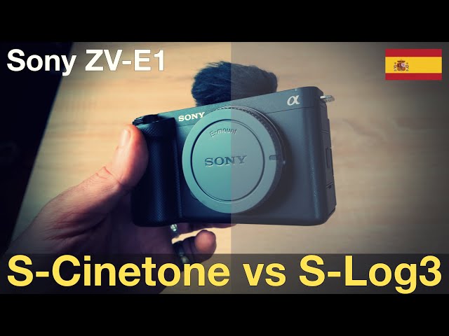 Sony ZV-E1 - S-Log3 vs S-Cinetone: Cual Es Mejor?