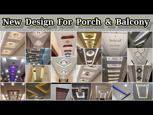 Best 150+ pop & gypsum design for porch, balcony, & hallway ceiling design Idia's 2023