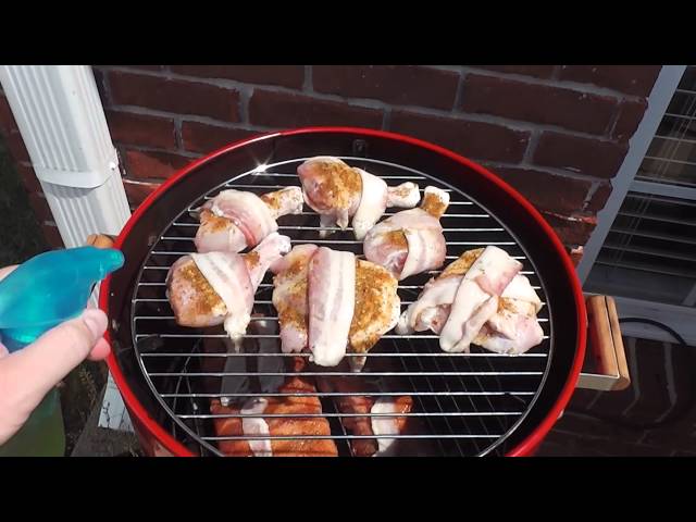 Brinkmann Electric Smoker - Jamaican Jerk Ribs & Bacon-Wrapped Chicken
