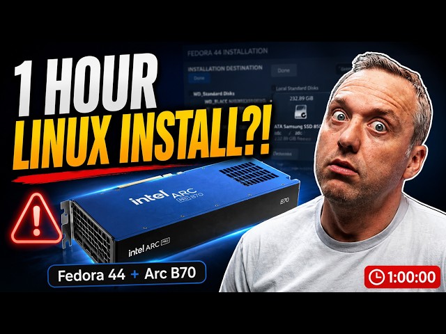 10 Drives, 2 GPUs, One Wild Linux Install
