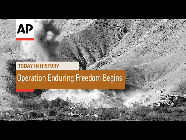 Operation Enduring Freedom Begins - 2001 | Today in History | 7 Oct 16