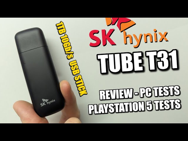SK Hynix T31 Tube 10Gb/s USB Stick Review, PC Tests and PS5 Tests