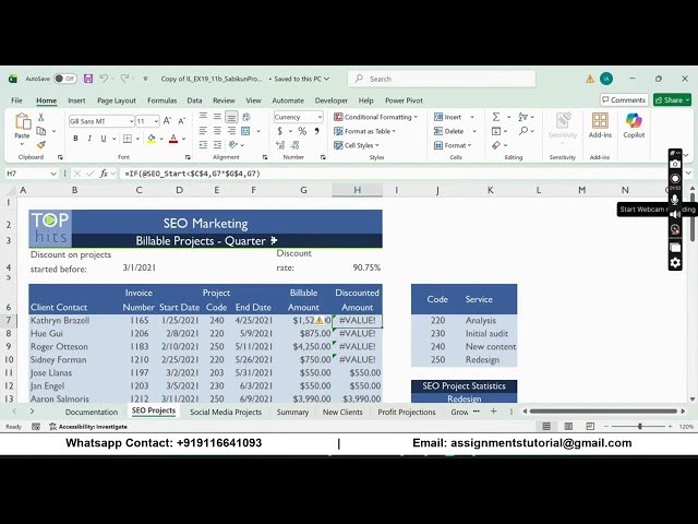 Illustrated Excel 2019 | Module 11: SAM Project 1b Top Hits