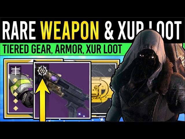 Destiny 2: RARE NEW WEAPON & XUR DEEPSIGHT! - Catalysts, Exotics, Armor & More (21st August)