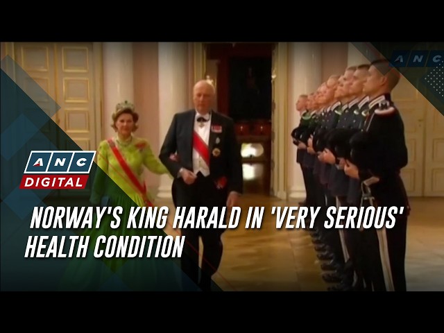 Norway's King Harald in 'very serious' health condition | ANC