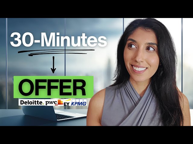 UK Big 4 Partner Interview Prep: 13 ESSENTIAL Questions | Deloitte, PwC, KPMG, EY