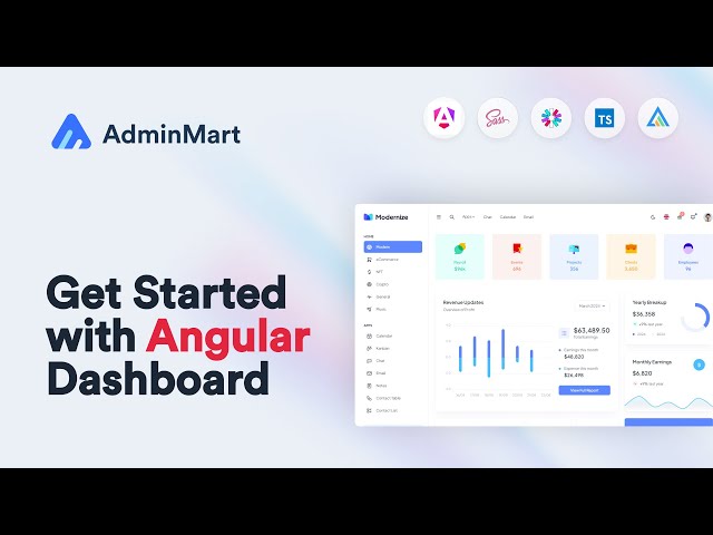 How to Get Started with our Angular Dashboard Template? | AdminMart's Angular Admin Template