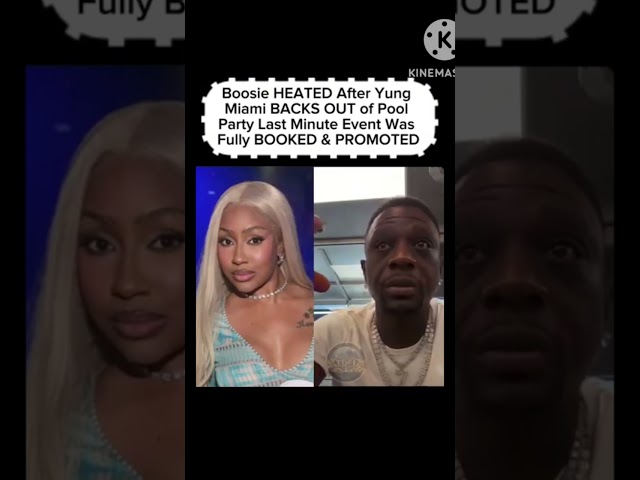 Yung Miami disses Boosie party over money & clout #trending #news #youtubeshorts #rap