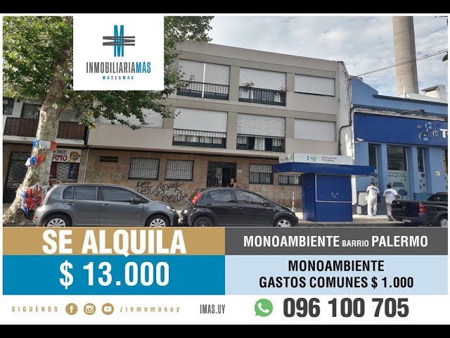 360º - En Alquiler: MONOAMBIENTE PALERMO