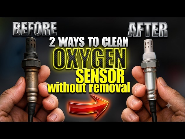 2 Fast Ways to Clean an O2 Sensor WITHOUT Removing It!
