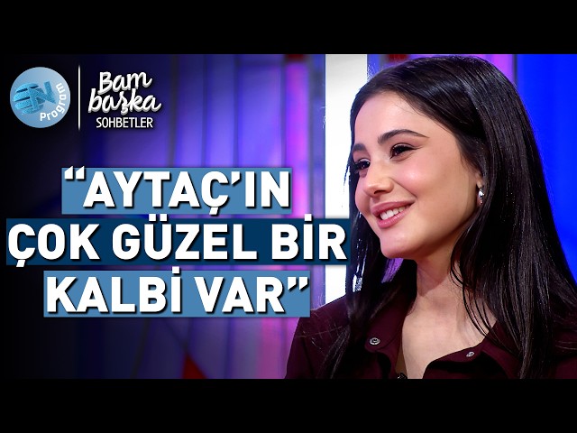What did Helin Kandemir, who plays Dicle in "Sevdiğim Sensin," say about Aytaç Şaşmaz?