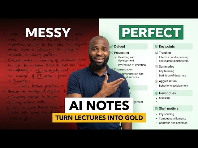 AI Note-Taking: Turn Messy Lectures Into Perfect Notes | Potently AI & Learning Day 2