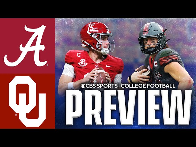 Alabama Crimson Tide vs Oklahoma Sooners | Game Preview | CBS Sports College Football